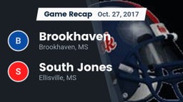 Recap: Brookhaven  vs. South Jones  2017