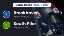 Recap: Brookhaven  vs. South Pike  2017