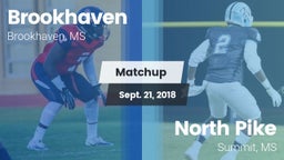 Matchup: Brookhaven High vs. North Pike  2018