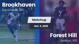 Matchup: Brookhaven High vs. Forest Hill  2018