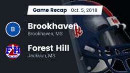 Recap: Brookhaven  vs. Forest Hill  2018