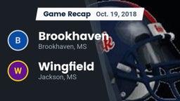 Recap: Brookhaven  vs. Wingfield  2018