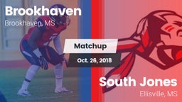 Matchup: Brookhaven High vs. South Jones  2018