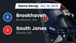 Recap: Brookhaven  vs. South Jones  2018