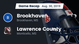 Recap: Brookhaven  vs. Lawrence County  2019