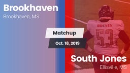 Matchup: Brookhaven High vs. South Jones  2019