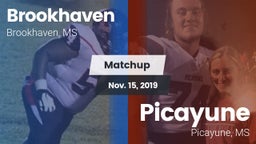 Matchup: Brookhaven High vs. Picayune  2019