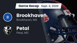 Recap: Brookhaven  vs. Petal  2020