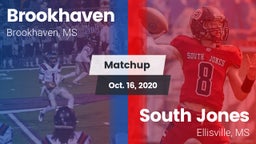 Matchup: Brookhaven High vs. South Jones  2020