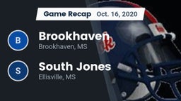 Recap: Brookhaven  vs. South Jones  2020