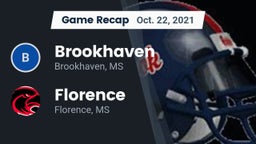 Recap: Brookhaven  vs. Florence  2021