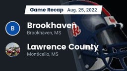 Recap: Brookhaven  vs. Lawrence County  2022