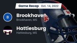 Recap: Brookhaven  vs. Hattiesburg  2022