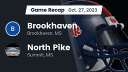 Recap: Brookhaven  vs. North Pike  2023