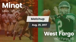 Matchup: Minot  vs. West Fargo  2017