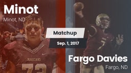 Matchup: Minot  vs. Fargo Davies  2017