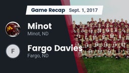 Recap: Minot  vs. Fargo Davies  2017