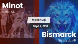 Matchup: Minot  vs. Bismarck  2018