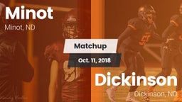 Matchup: Minot  vs. Dickinson  2018