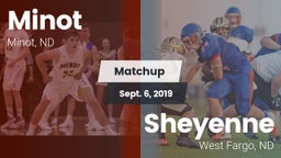 Matchup: Minot  vs. Sheyenne  2019