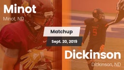 Matchup: Minot  vs. Dickinson  2019