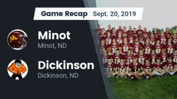 Recap: Minot  vs. Dickinson  2019