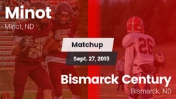 Matchup: Minot  vs. Bismarck Century  2019