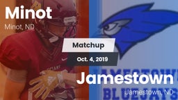 Matchup: Minot  vs. Jamestown  2019