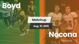 Matchup: Boyd  vs. Nocona  2018