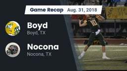 Recap: Boyd  vs. Nocona  2018