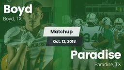 Matchup: Boyd  vs. Paradise  2018