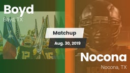 Matchup: Boyd  vs. Nocona  2019