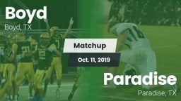 Matchup: Boyd  vs. Paradise  2019