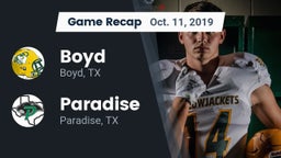 Recap: Boyd  vs. Paradise  2019