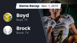 Recap: Boyd  vs. Brock  2019