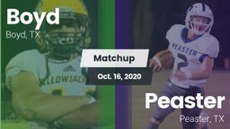 Matchup: Boyd  vs. Peaster  2020