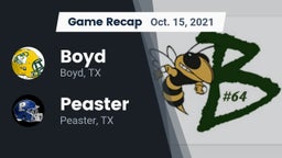 Recap: Boyd  vs. Peaster  2021