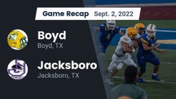Recap: Boyd  vs. Jacksboro  2022
