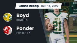 Recap: Boyd  vs. Ponder  2022