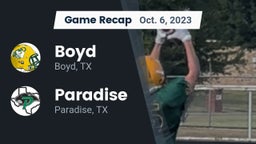 Recap: Boyd  vs. Paradise  2023