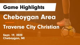 Cheboygan Area  vs Traverse City Christian Game Highlights - Sept. 19, 2020