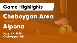 Cheboygan Area  vs Alpena  Game Highlights - Sept. 19, 2020