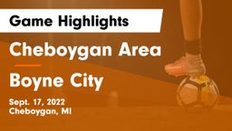 Cheboygan Area  vs Boyne City  Game Highlights - Sept. 17, 2022