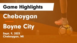 Cheboygan  vs Boyne City  Game Highlights - Sept. 9, 2023