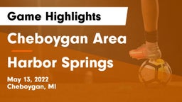 Cheboygan Area  vs Harbor Springs  Game Highlights - May 13, 2022