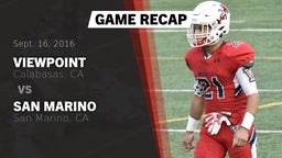 Recap: Viewpoint  vs. San Marino  2016