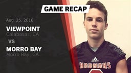 Recap: Viewpoint  vs. Morro Bay  2016