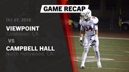 Recap: Viewpoint  vs. Campbell Hall  2016