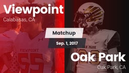 Matchup: Viewpoint High vs. Oak Park  2017