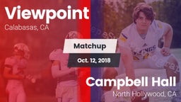 Matchup: Viewpoint High vs. Campbell Hall  2018